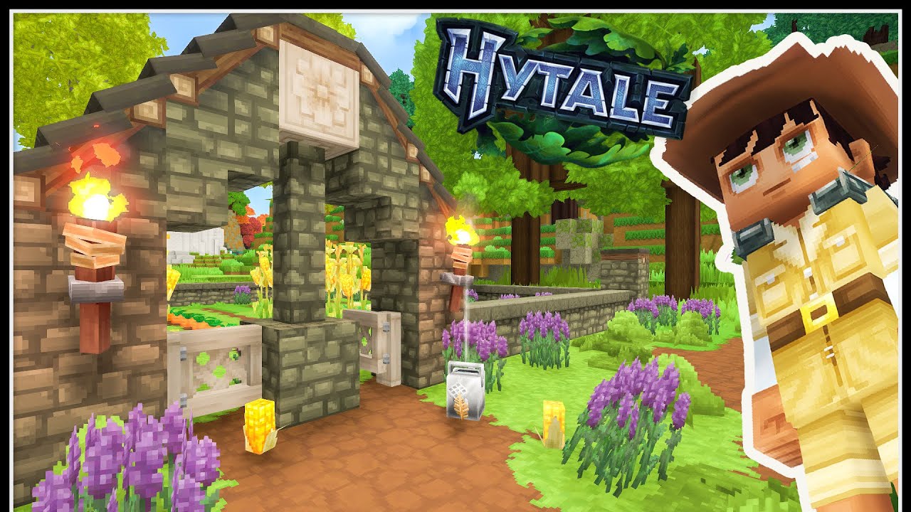Farming & Building In Hytale! -   Stream VOD