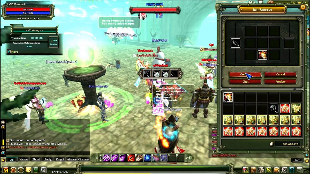 +9 weapon breaker basımı (upgrade) yapımı