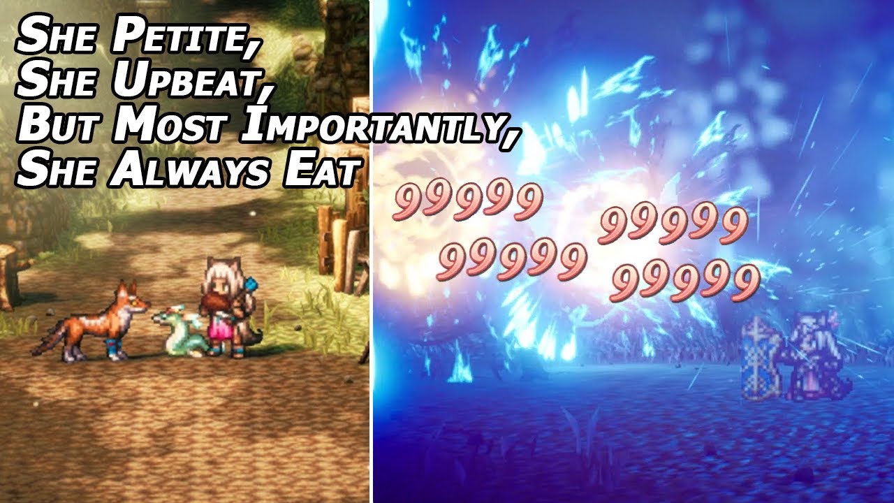 Ochette: She Attac, She Protec, but Most Importantly, She Always Have Snac - Octopath Traveler II