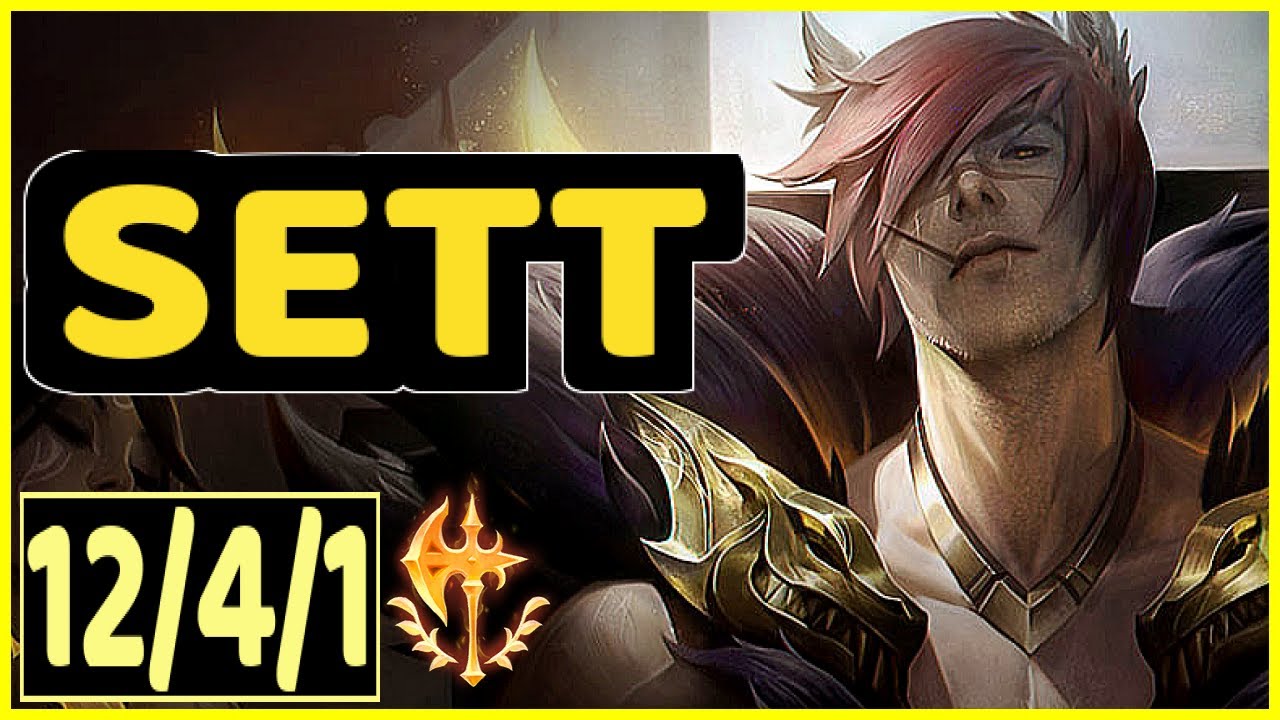 SETT VS GANGPLANK - 12/4/1 KDA TOP GAMEPLAY DIAMOND III