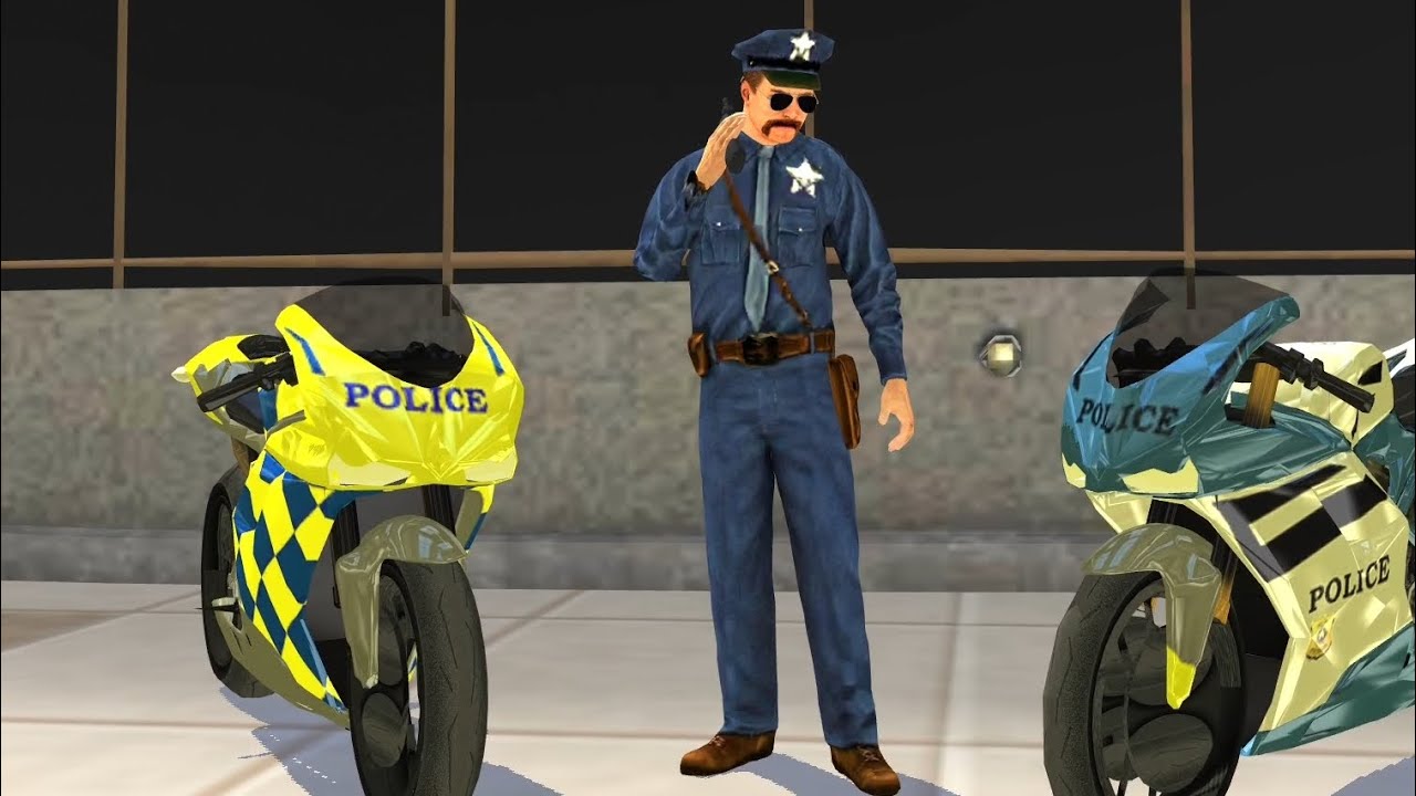 Police Bike Gangster Chase - US Police Moto Bike Games - Police Game - Android Gameplay