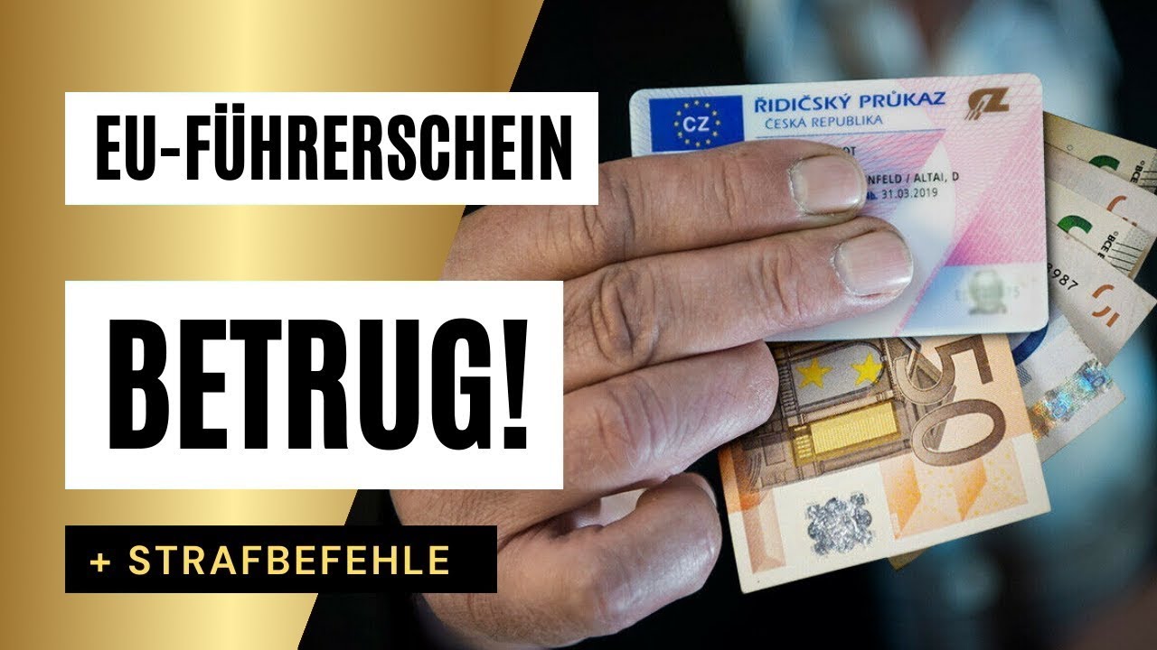 EU-Führerschein aber trotzdem noch eine MPU + Strafprozess? [2021 + Strafbefehle im Video]