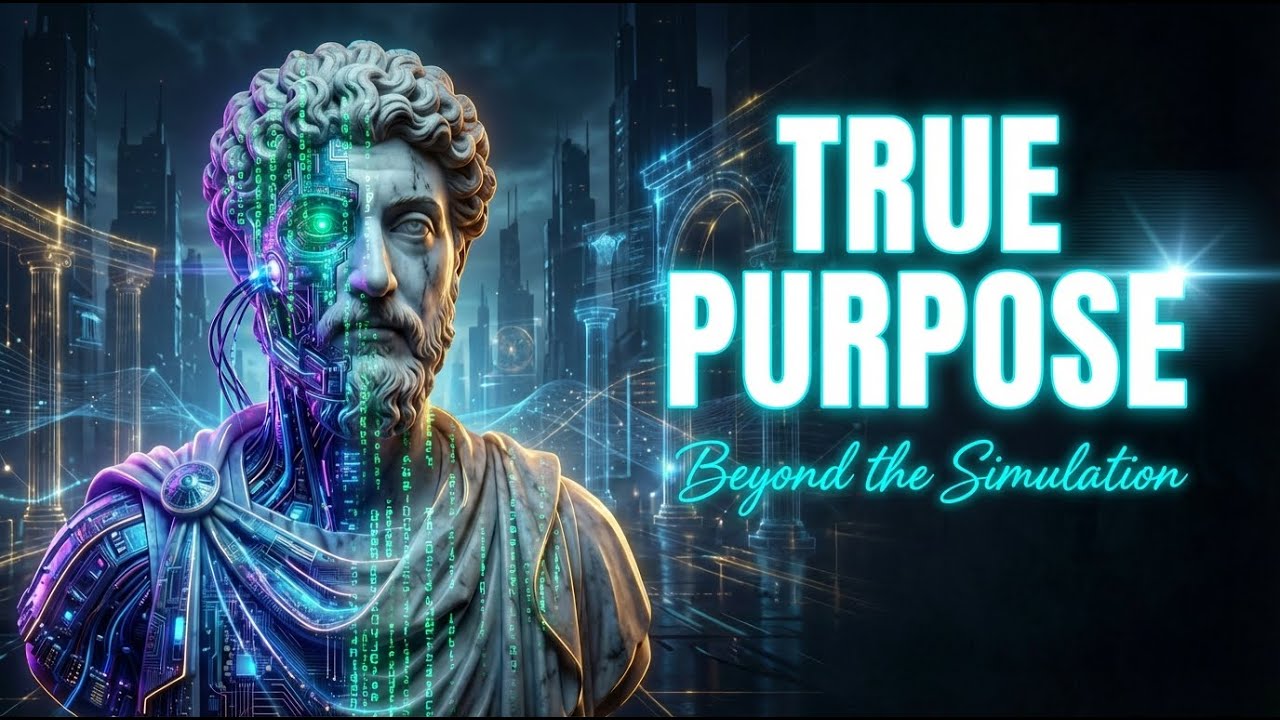Finding True Purpose in a Synthetic Reality: A Stoic Masterclass 🏛️