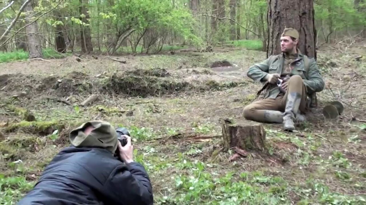 Behind the scenes... Outpost lll Rise of the Spetsnaz. Actor : Gareth Morrison