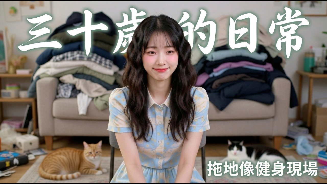 三十歲的日常｜只是彎個腰就崩潰？30歲家務真實寫照【Official MV】