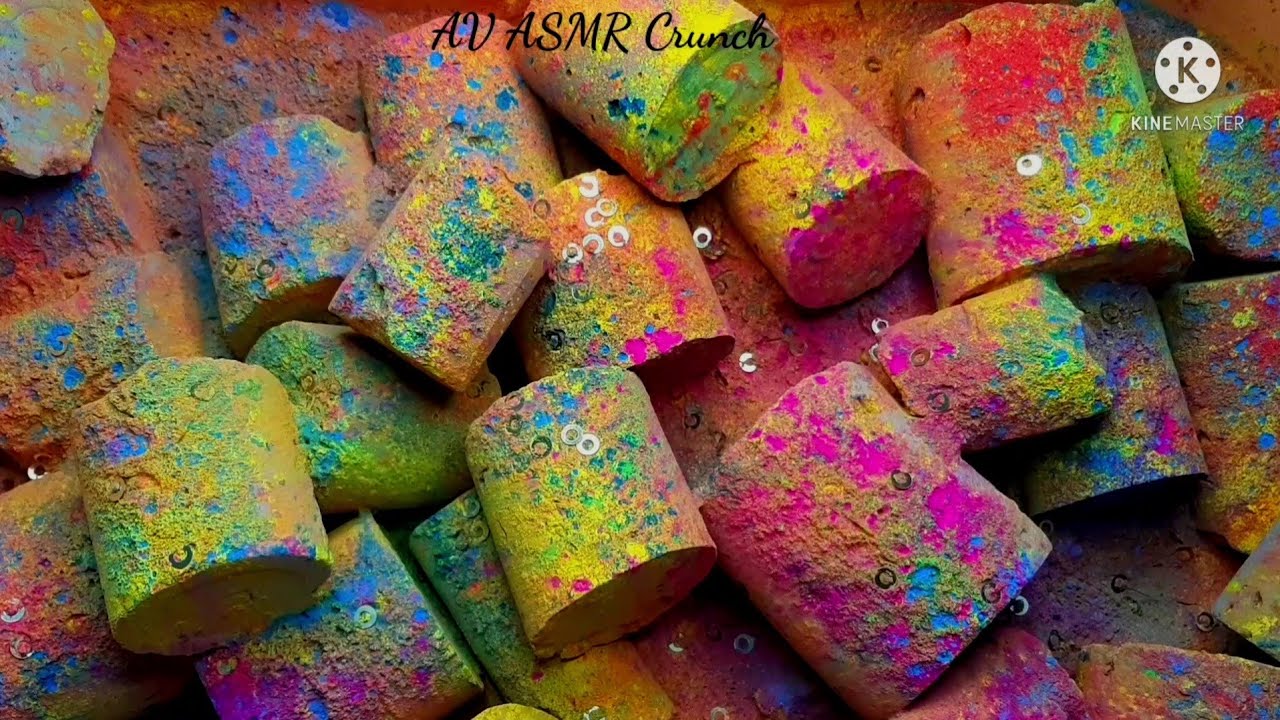 Gym Chalk Color Reforms Crush Edit //Holipowder//oddlysatisfying//ASMR2022//Reforms//Gymchalk Edit