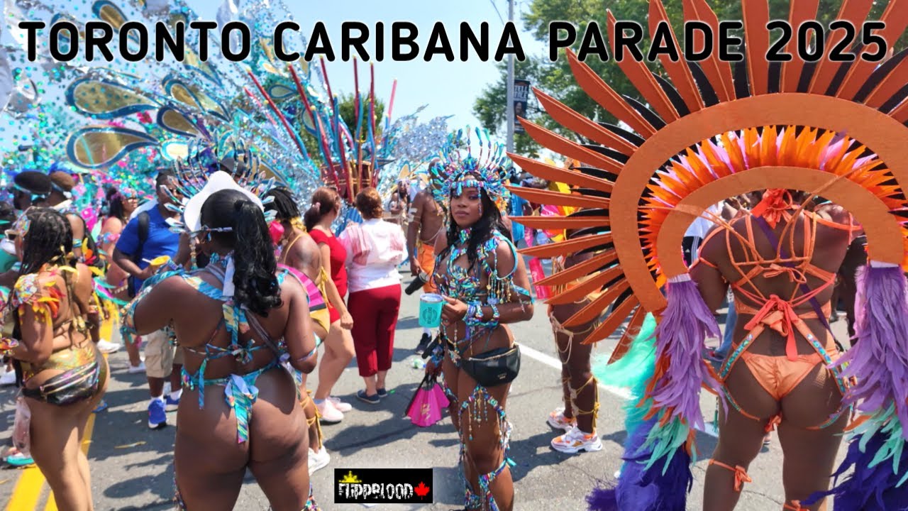 Toronto CARIBANA GRAND PARADE 2025 FULL EXPERIENCE || Best Carnival in North America || RAW FOOTAGE