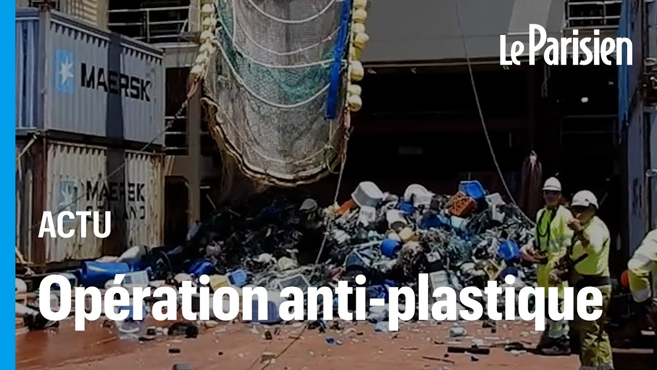 Près de 8000 kilos de déchets ressortis de l’océan