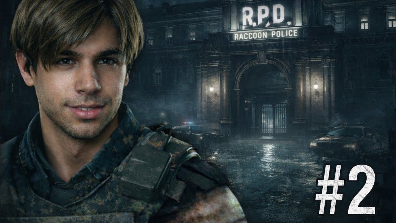 Arthur explora o começo da delegacia em resident Evil 2 remake 