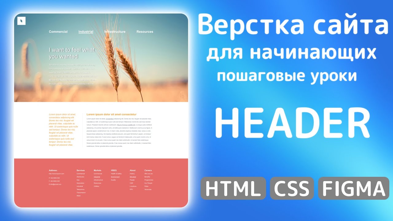 Как сверстать сайт с нуля: HTML, CSS и Figma в действии