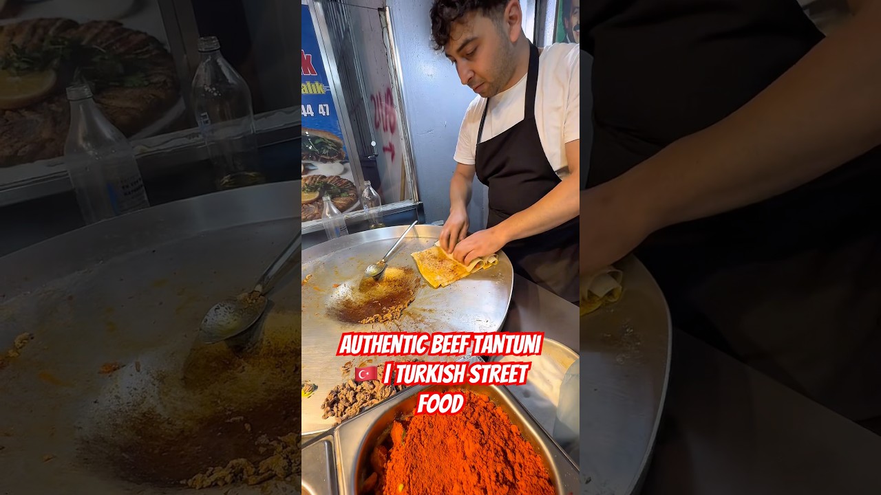 Mersin-Style Beef Tantuni in Adana 🇹🇷 | Hidden Turkish Street Food!