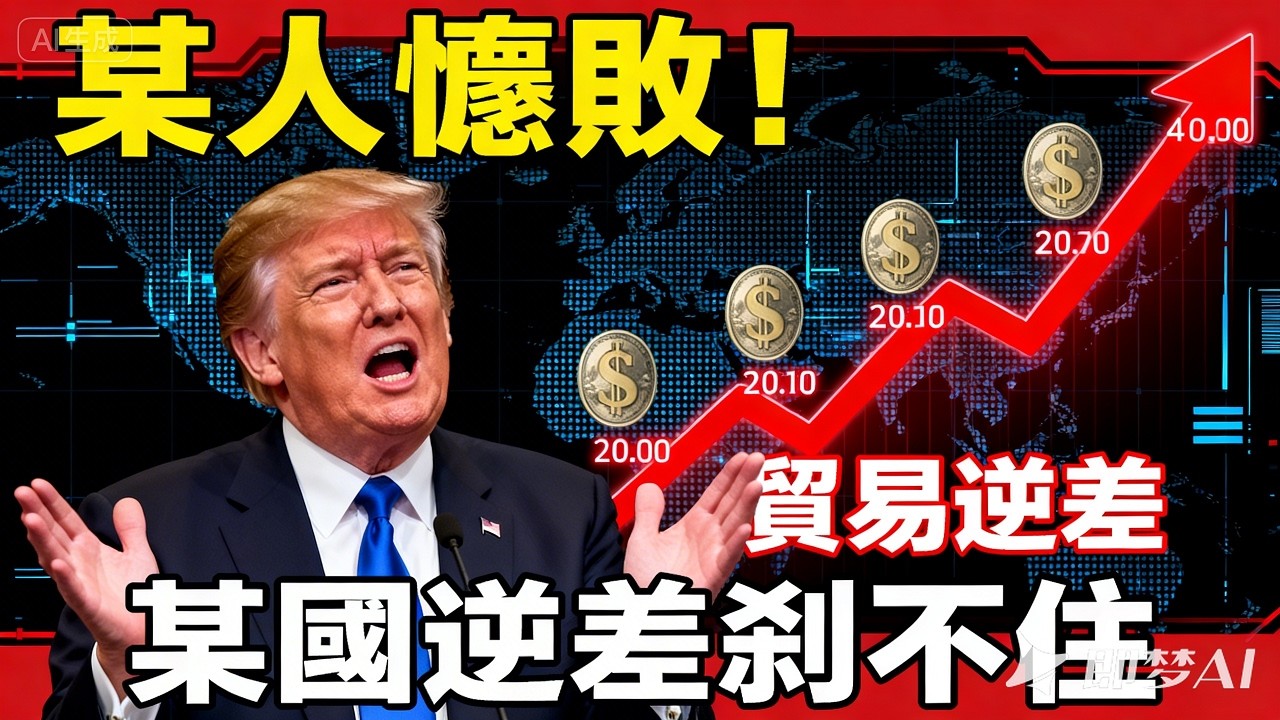 美國逆差半世紀越買越富？川普貿易戰慘敗，背後藏著美元霸權的秘密！  #美國貿易逆差 #美元霸權 #特里芬難題 #川普貿易戰 #全球財富分配 #富人思維
