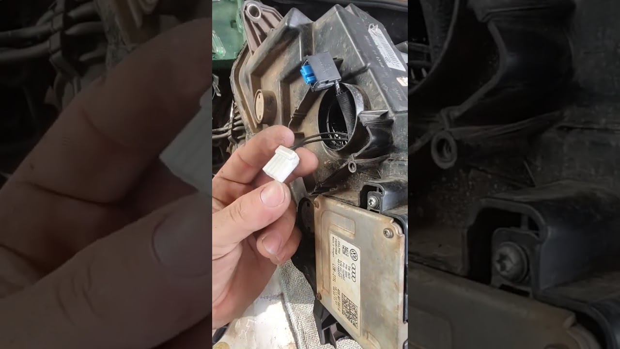 adaptando led no farol da  amarok v6 . 2018 em diante  , Custo baixo e fácil