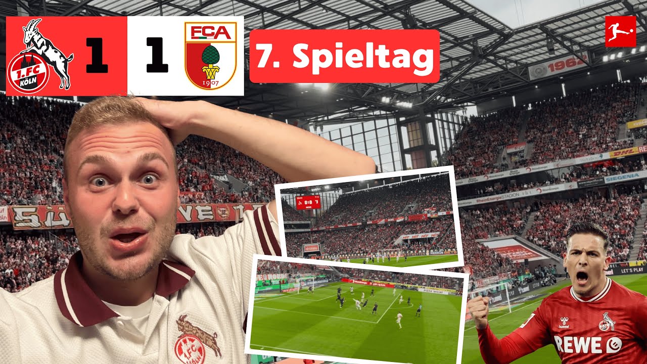 El Mala rettet Köln!🔥 Jungstar sorgt für Gänsehaut gegen Augsburg | Stadionvlog Köln Augsburg