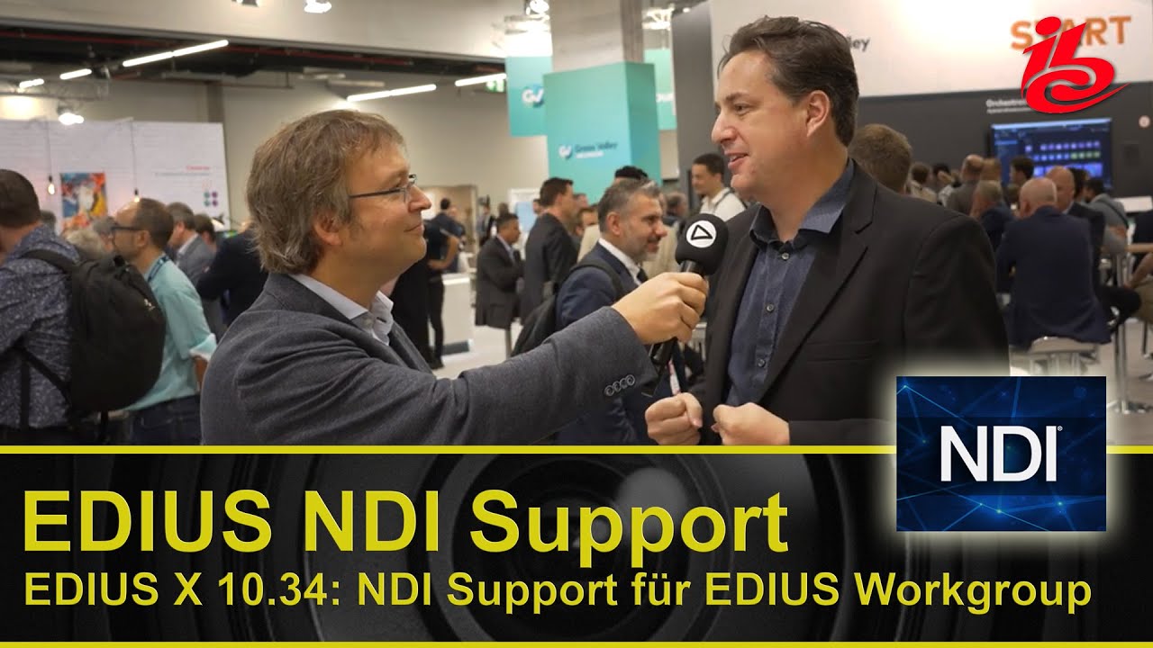 NDI Support f&uuml;r EDIUS X Workgroup