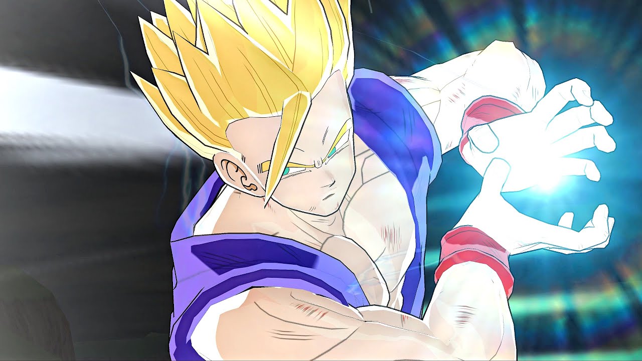 Dragon Ball: Raging Blast - SSj2 Adult GOHAN  vs. Super PERFECT CELL [Requested] #dragonballz