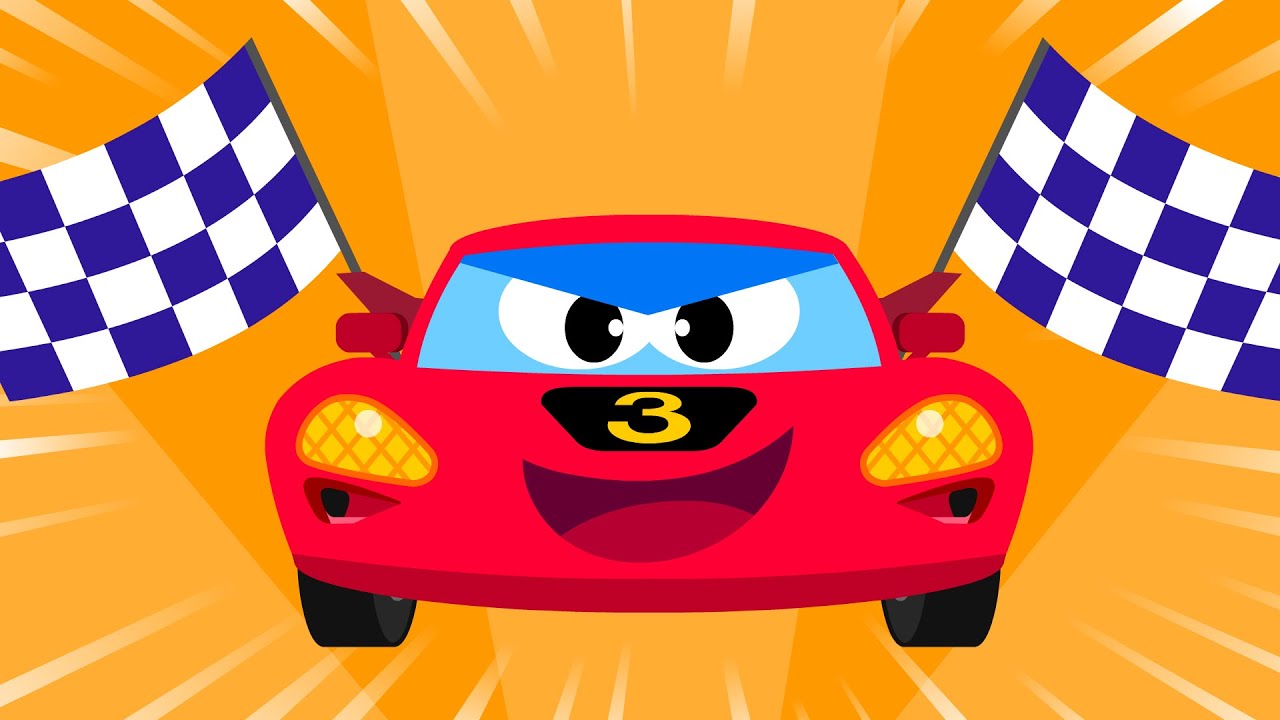 [ES, PT Sub] Zoom Zoom Racing Car ♪ | I&rsquo;m the Fastest Racer! | Nursery Rhymes | Car Songs★TidiKids