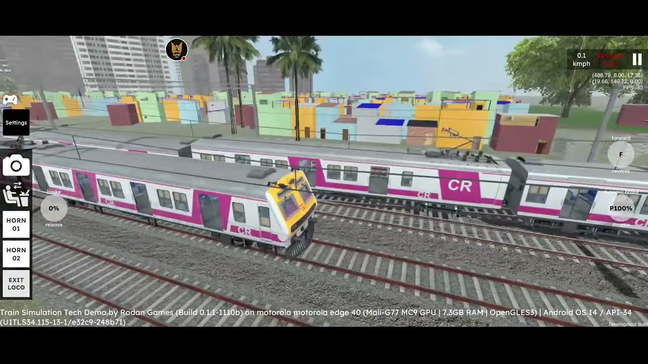 RG TRAIN TECH DEMO LIVE GAMEPLAY 🎊| NMN GAMING LIVE GAMEPLAYg