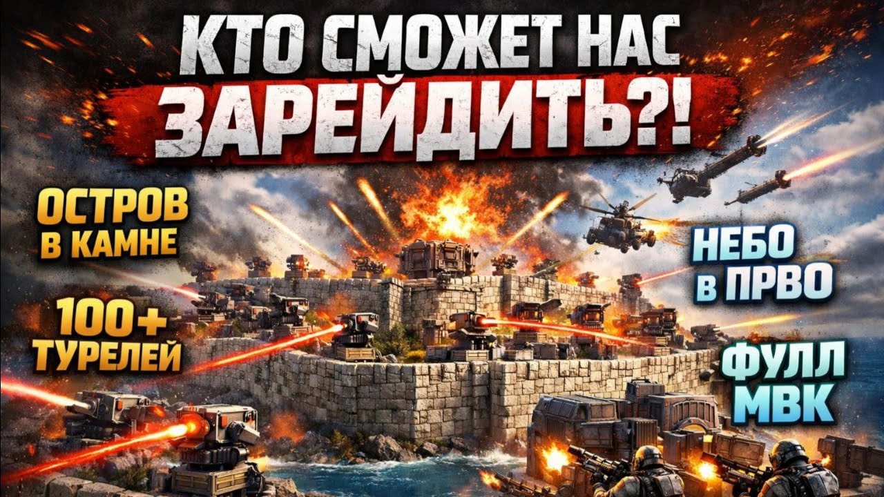 ЗАСТРОИЛИ ОГРОМНЫЙ ОСТРОВ ☆ RUST ( РАСТ).