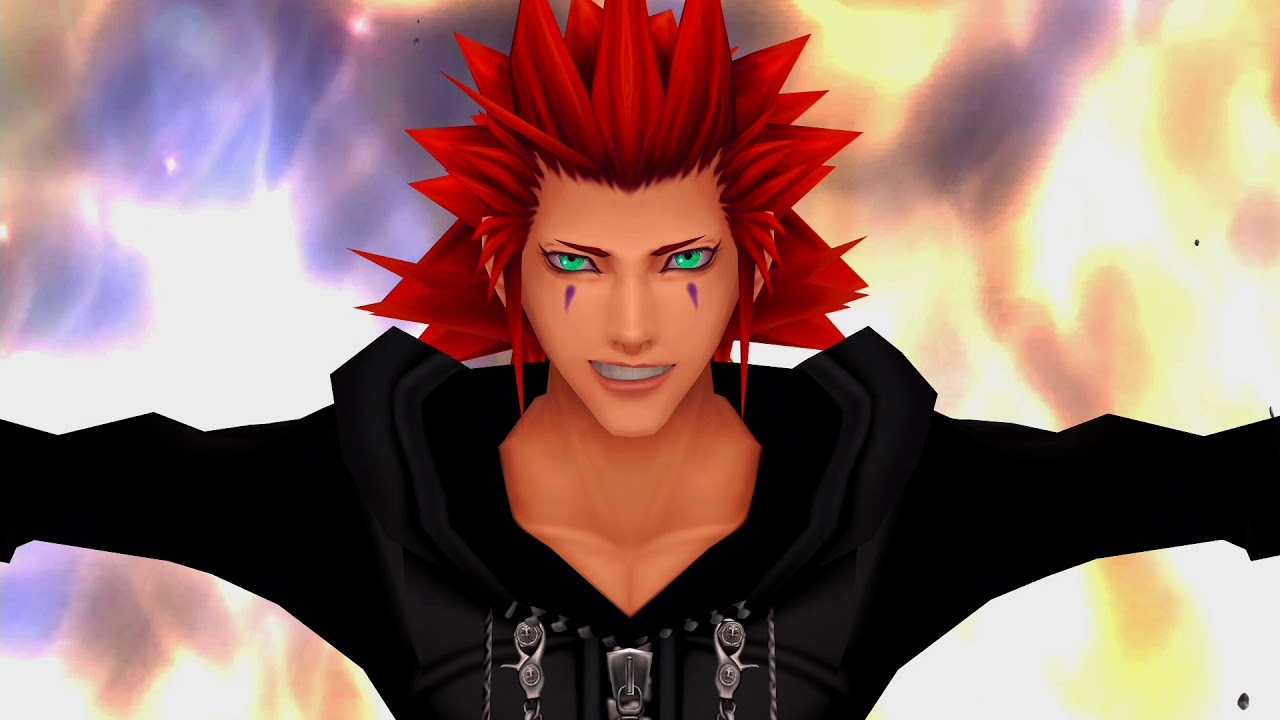 Kingdom Hearts II: Final Mix HD (PS4) -- Roxas vs Axel Battle