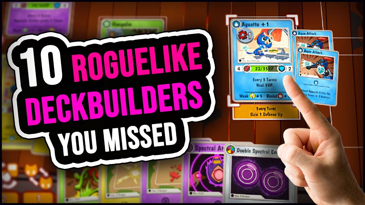 10 HIDDEN Roguelike Deckbuilders You Probably Skipped (No Slay the Spire)