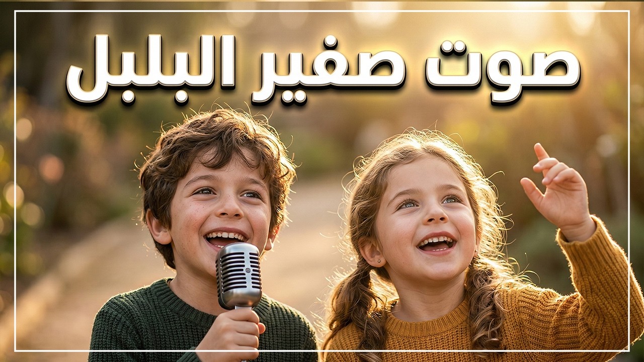 صوت صفير البلبل الأصمعي | بصوت الأطفال (لحن جديد)