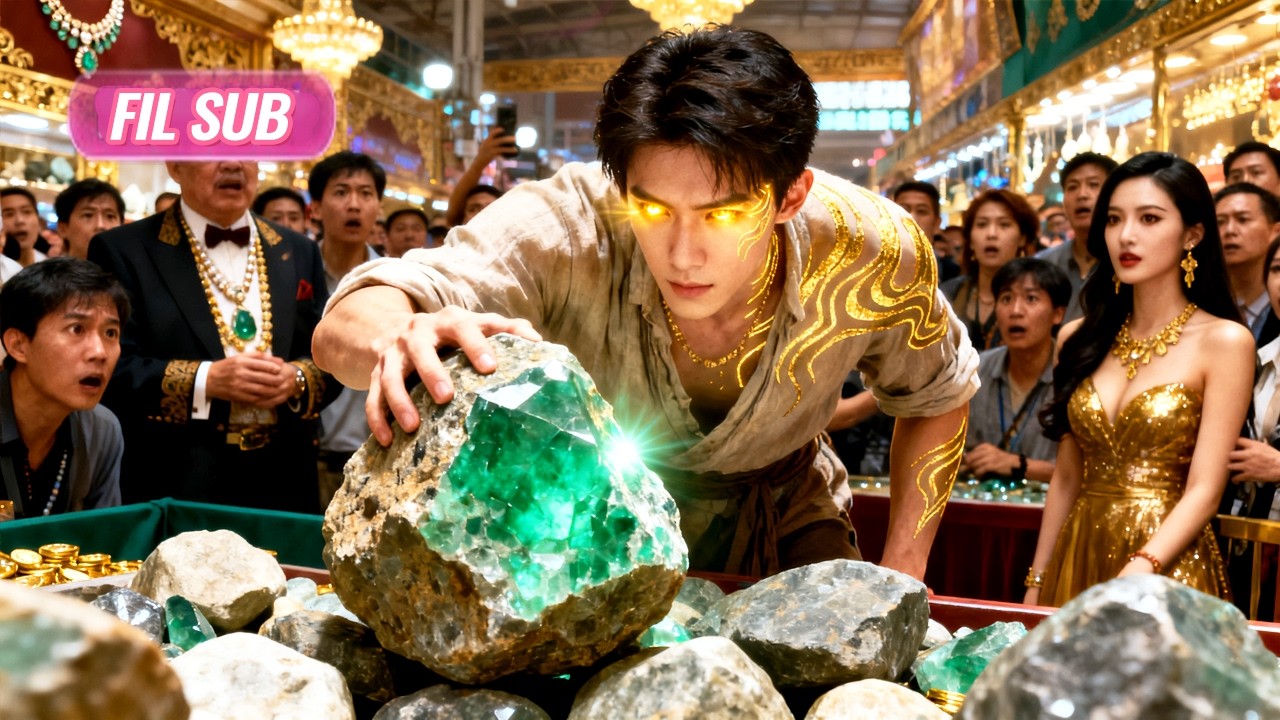 Nagising ginintuang mata ng mahirap na binata trilyong jade! Biglang sumikat at pinag-agawan ng mga!