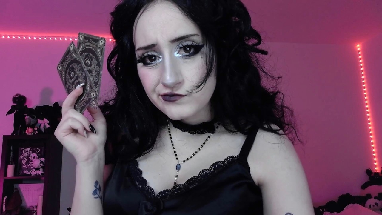 ASMR ✞ Goth girl with an attitude ignores you