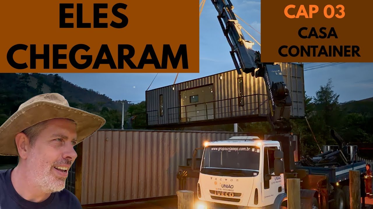 Confira como foi a Entrega e instalação dos containers em Cunha - SP