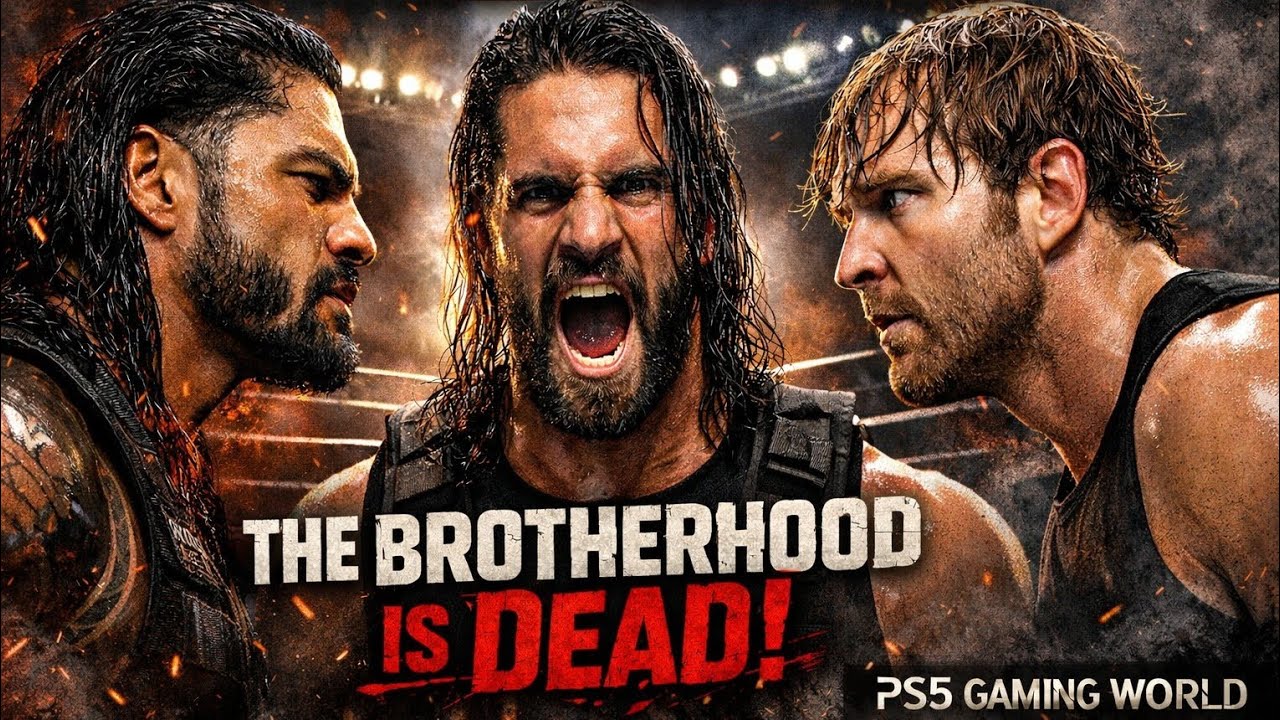 The Day Brotherhood Died: The Tragic Story of The Shield’s Final War#wwe #trending #viral #wwe2k25