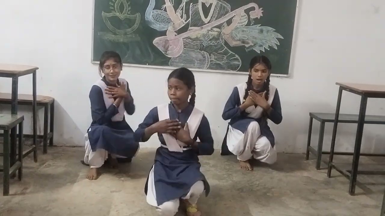 Rehearsal for republic day cultural program 