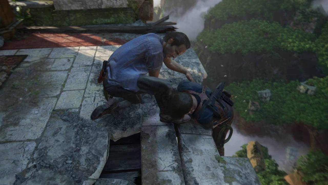 Uncharted 4: A Thief’s End - EPIC building collapse (Chapter 15 The Thieves of Libertalia)