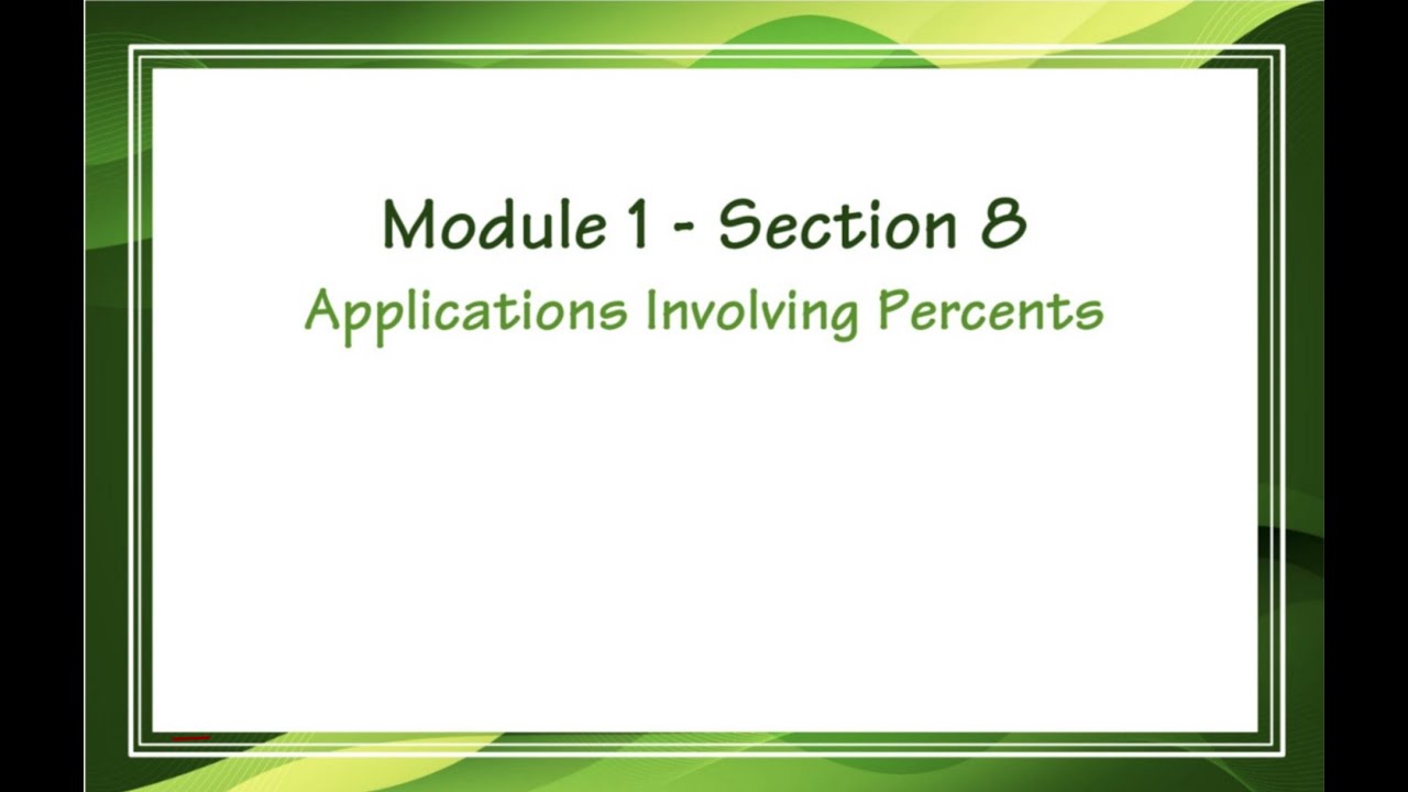 990 Module 1 Section 8