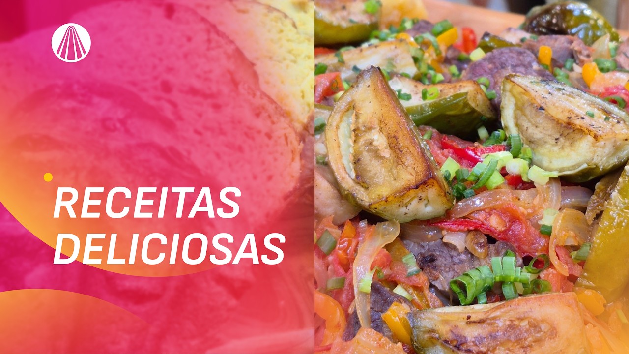 PICADINHO DE CARNE DE SOL | BRIOCHE DE ABÓBORA COM COCO | Sabor de Vida