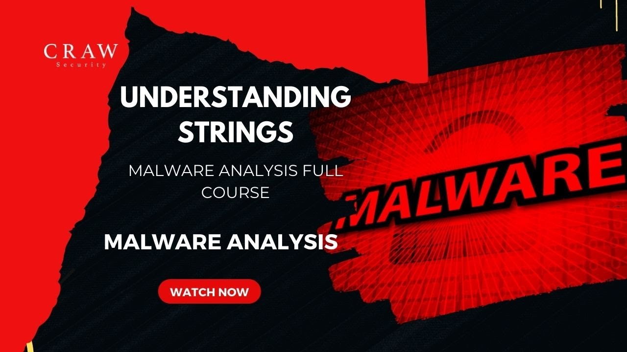 Understanding strings | Malware analysis full course | Malware Analysis tutorial