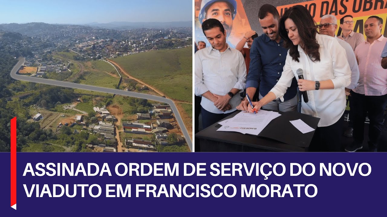 Assinada ordem de serviço do novo viaduto de Francisco Morato