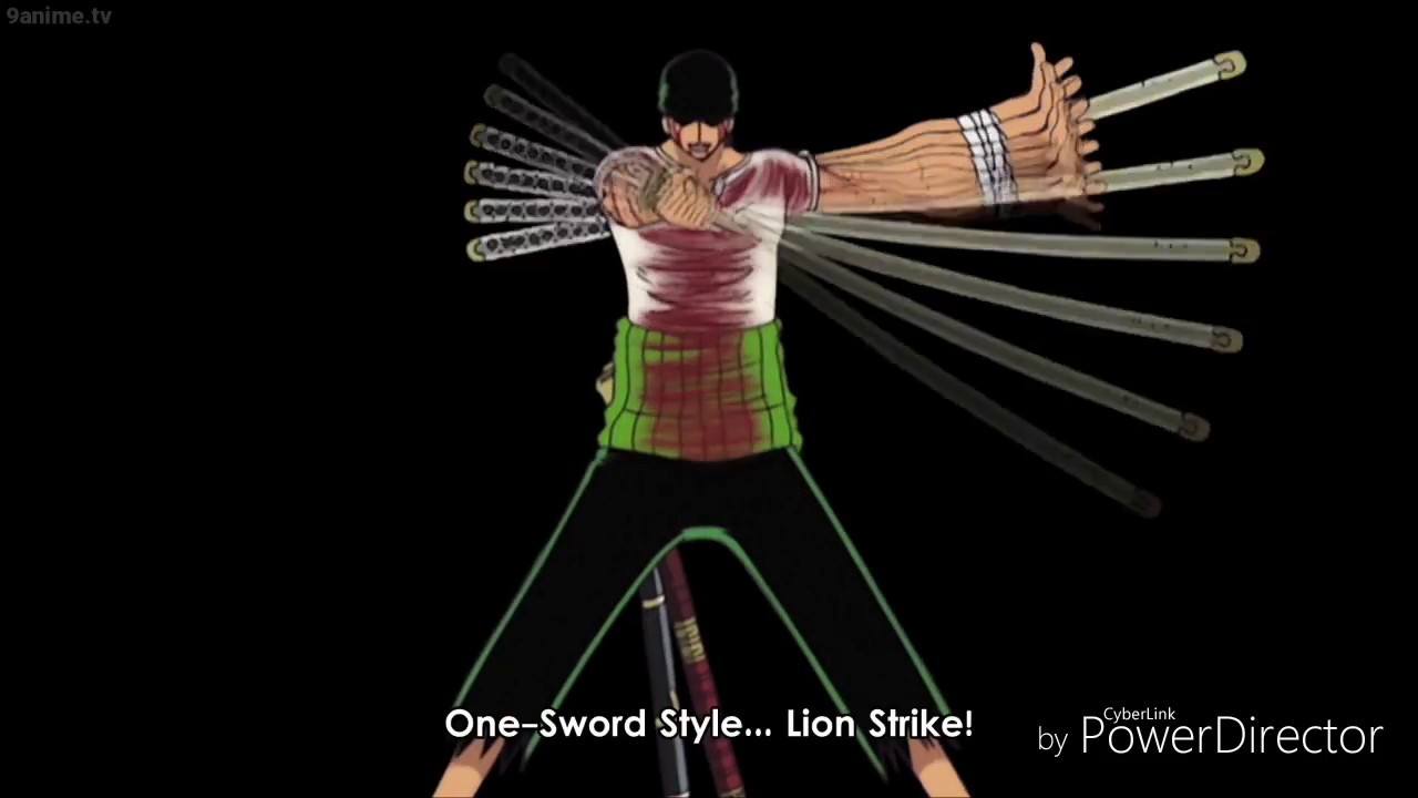 Zoro cuts steel for first time