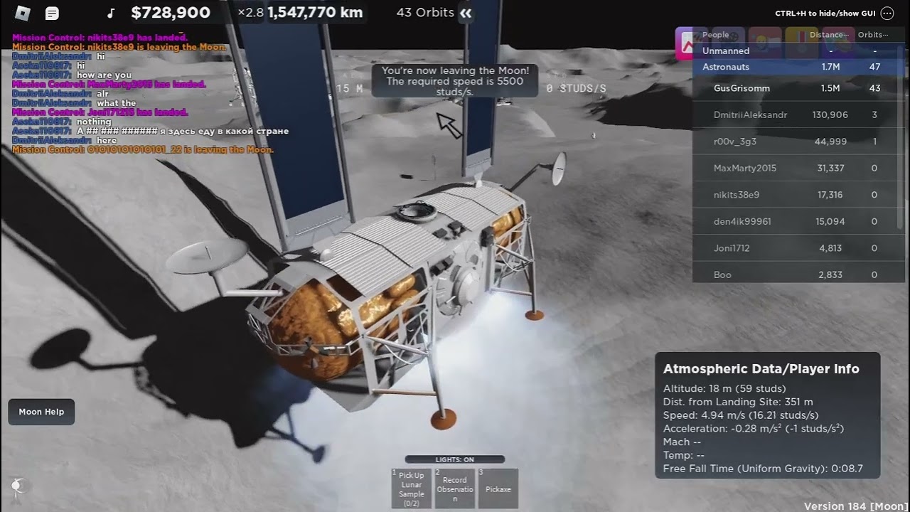 How to mine on the Moon/Mars/Ceres in Space Sailors