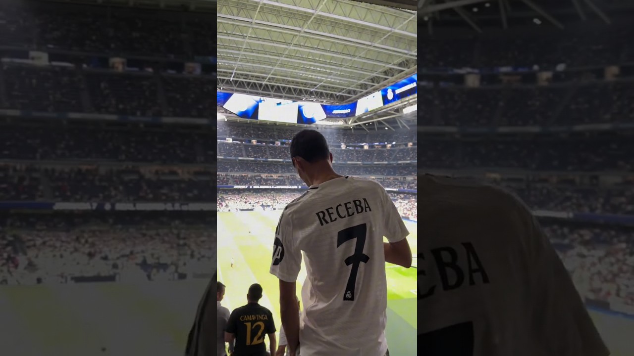FUI ASSISTIR O JOGO DO REAL MADRID NA ESPANHA 🇪🇦