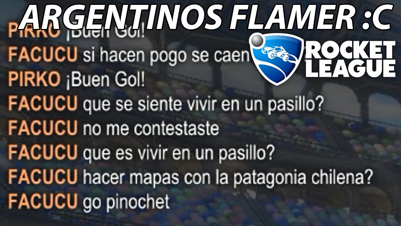 SOS UN FLAMER CHE! Rocket Leauge en Español - GOTH