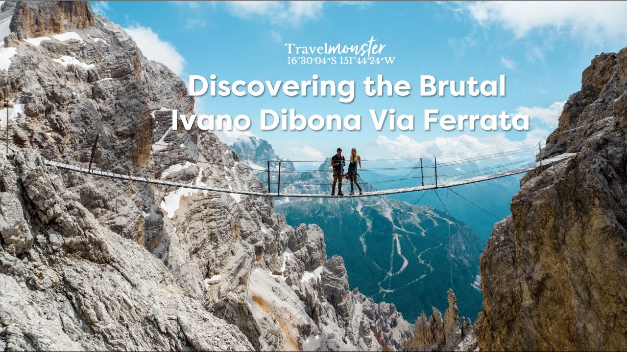 Discovering the Brutal Ivano Dibona | Via Ferrata in the Dolomites | Cinematic