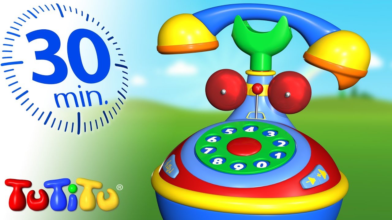 טוטיטו צעצועים לילדים | טלפון | לקט 30 דקות ברצף