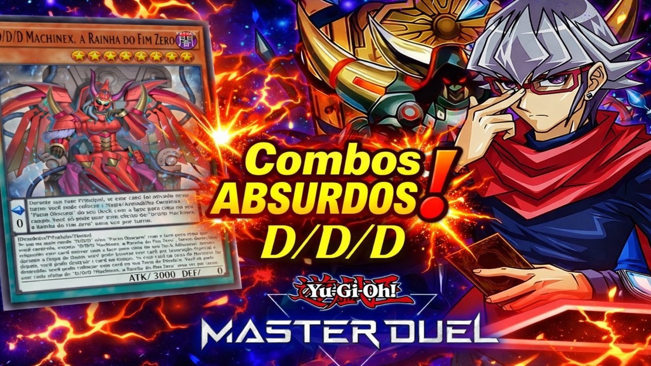 D/D/D ESTÁ INSANO! Combo Completo + Deck List | Master Duel