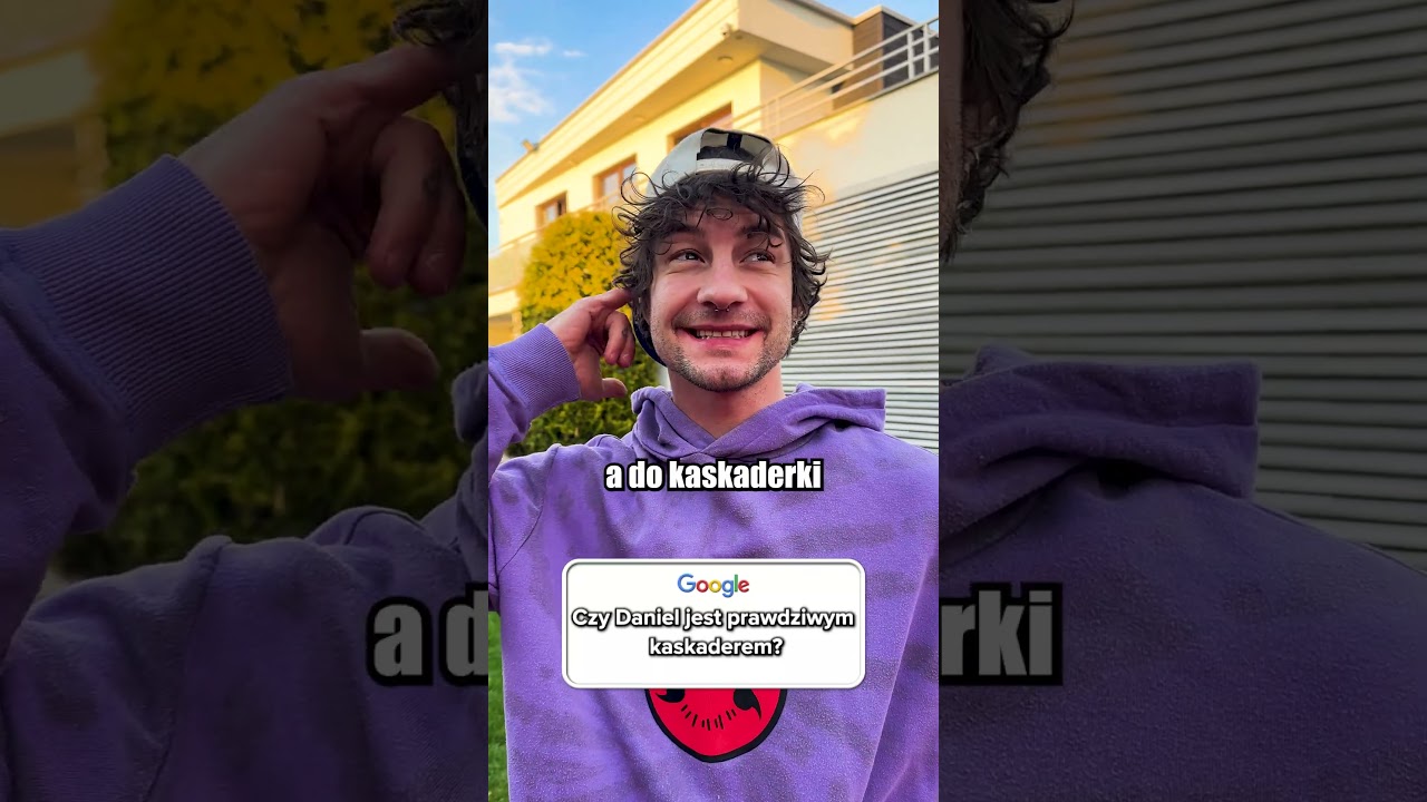 DANIEL JEST PRAWDZIWYM KASKADEREM? 🤔