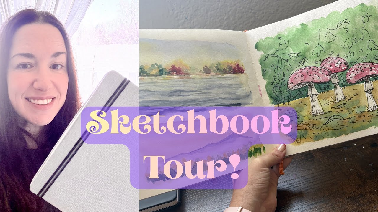 My First Tour of a Completed Sketchbook!