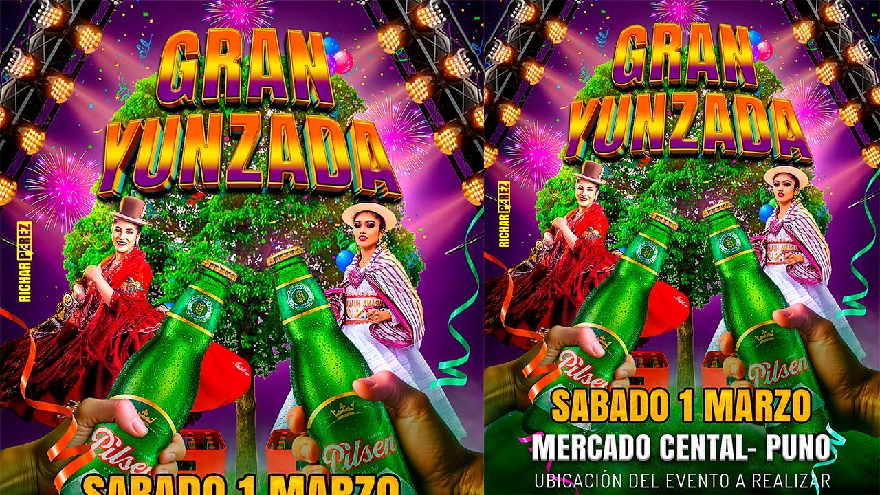 cómo Diseñar un Flyer para Yunzadas en Photoshop: Tutorial Completo + EDITABLE GRATIS