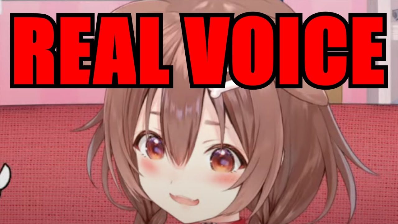 Korone Shows the Differences Between Her Real Voice and Stream Voice【Hololive | Eng Sub】