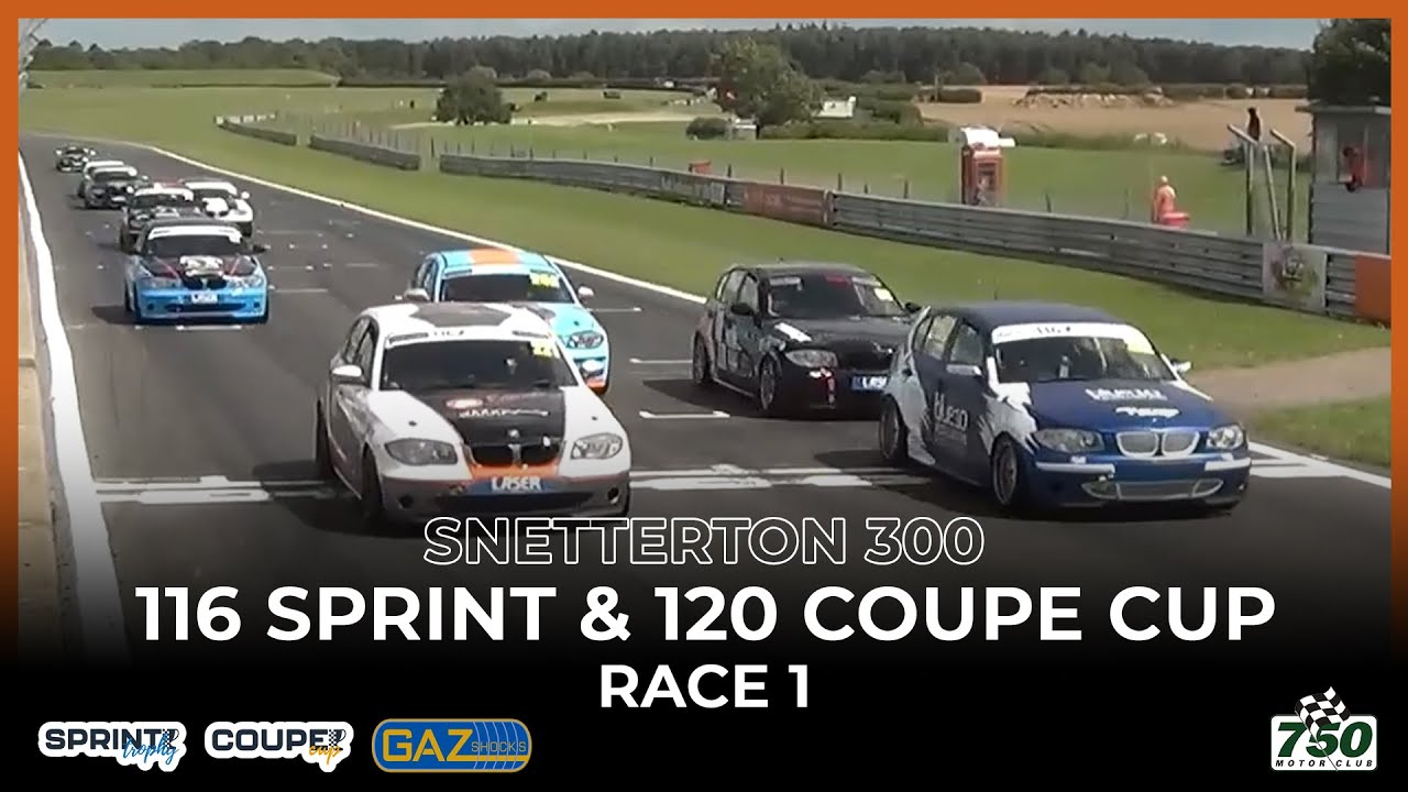 116 Sprint & 120 Coupe Cup - Snetterton 300 2023 - Race 1