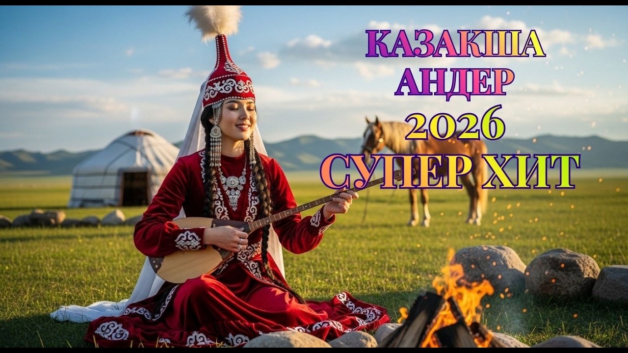 Казакша андер 2026 - Ең үздік хиттер (Best Kazakh Songs 2026) | 1 Hours Nonstop Mix