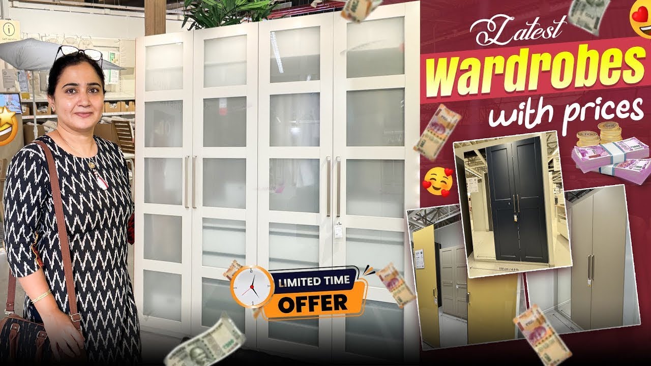 IKEA wardrobes with prices // IKEA Hyderabad Shopping /Home Interiors/Zindagi Unlimited Telugu Vlogs